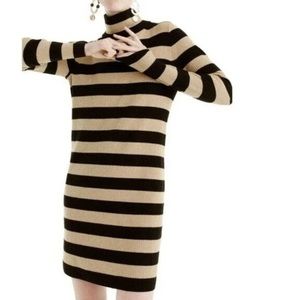 J crew ribbed stripe knit dress
